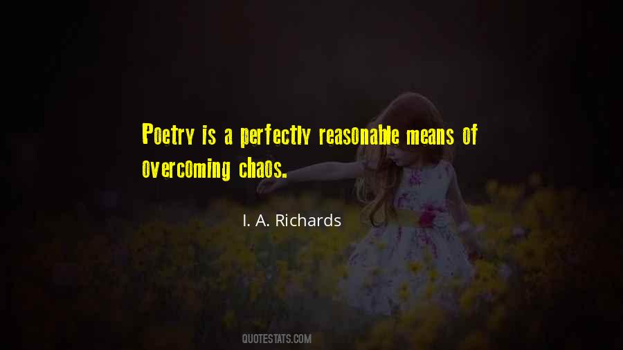 Overcoming Chaos Quotes #434128