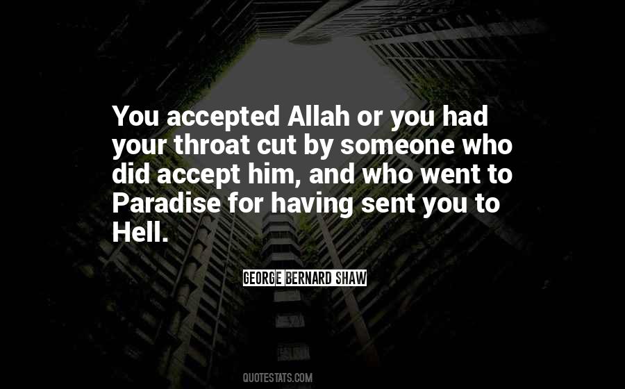 You Went To Hell Quotes #1661891