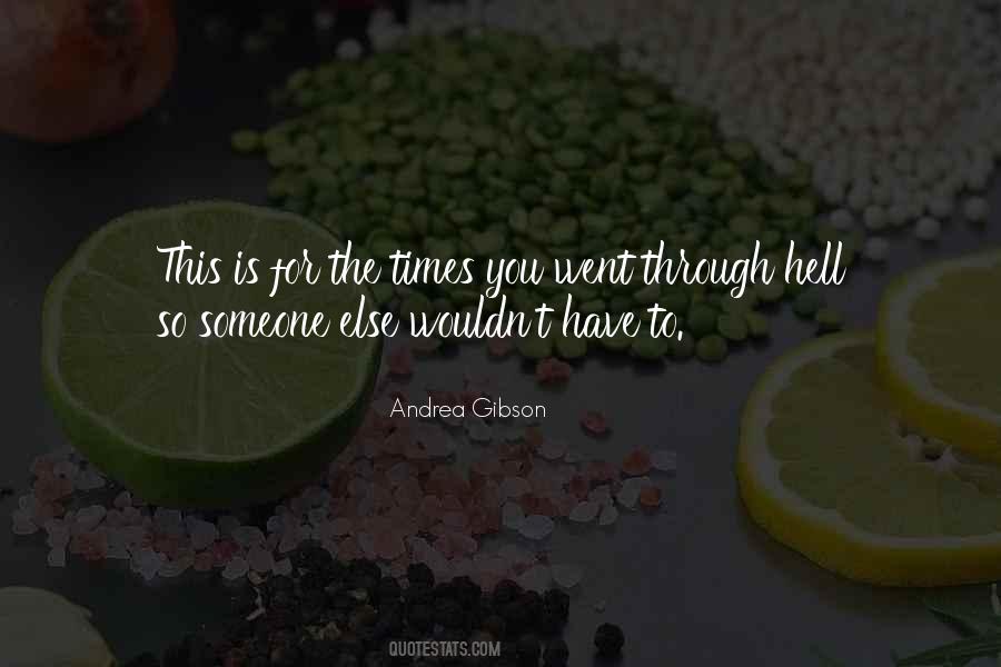 You Went To Hell Quotes #619379