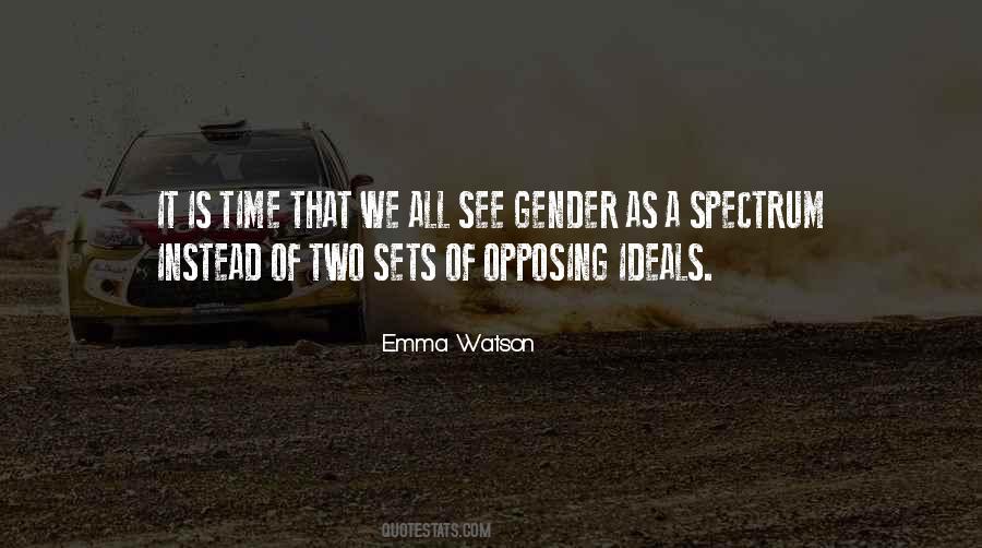 Gender Spectrum Quotes #1084209