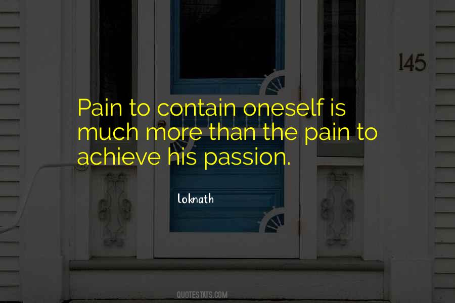 His Passion Quotes #188370