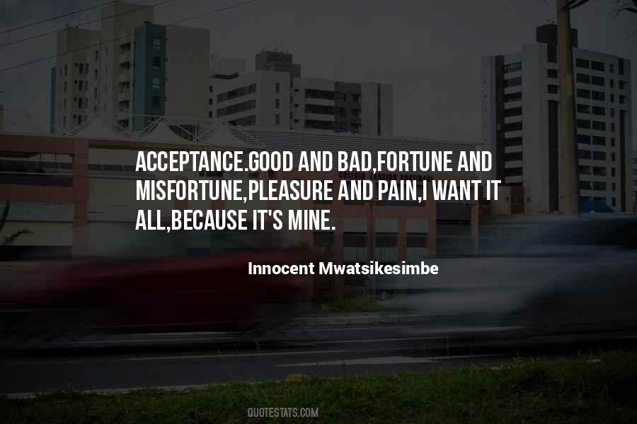 Pleasure In Others Misfortune Quotes #1719654