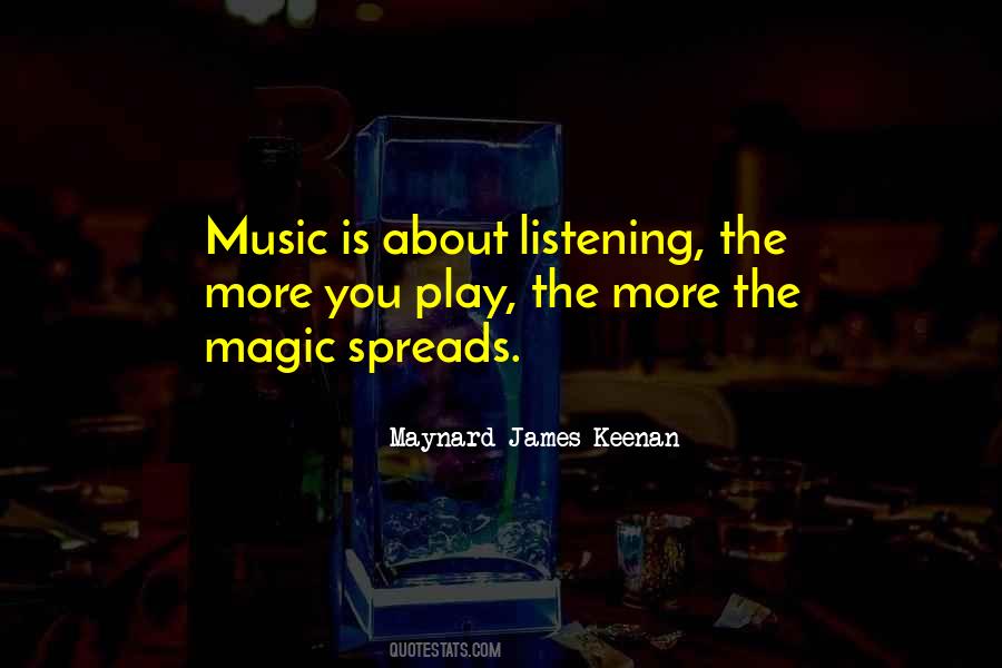 Magic Music Quotes #1044261