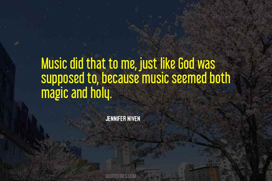 Magic Music Quotes #1632851