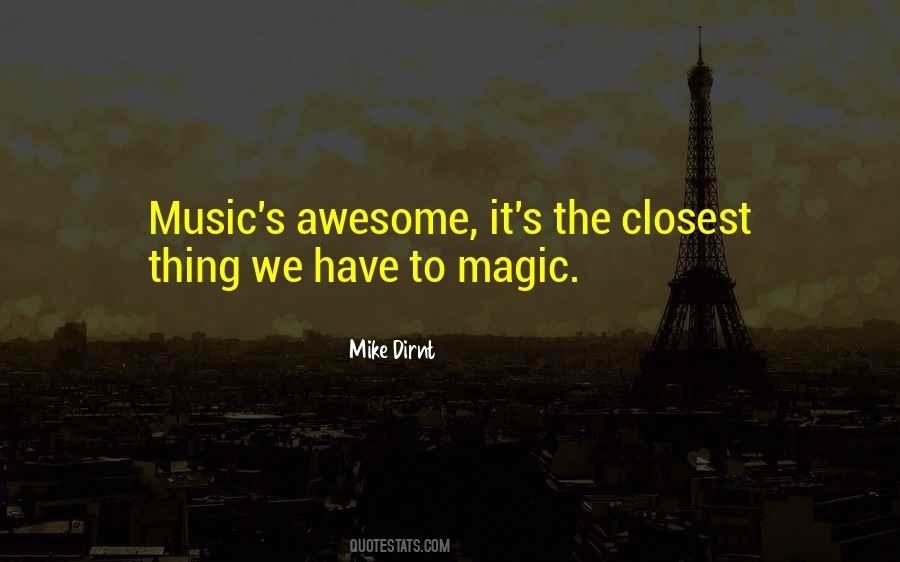 Magic Music Quotes #1660949