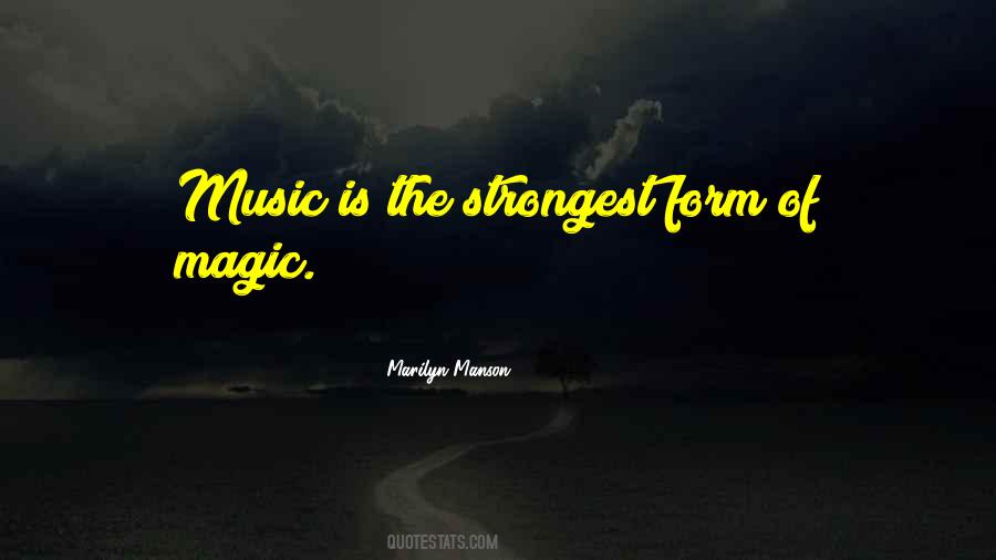 Magic Music Quotes #1681469