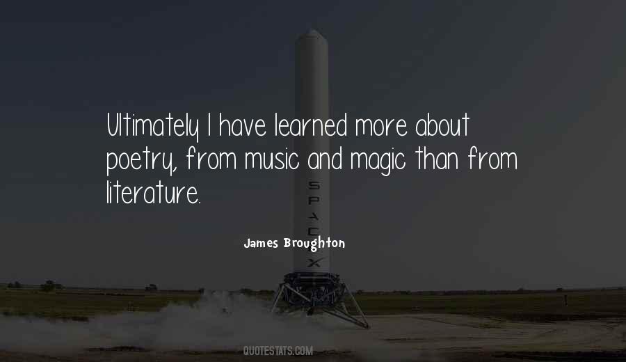 Magic Music Quotes #739626