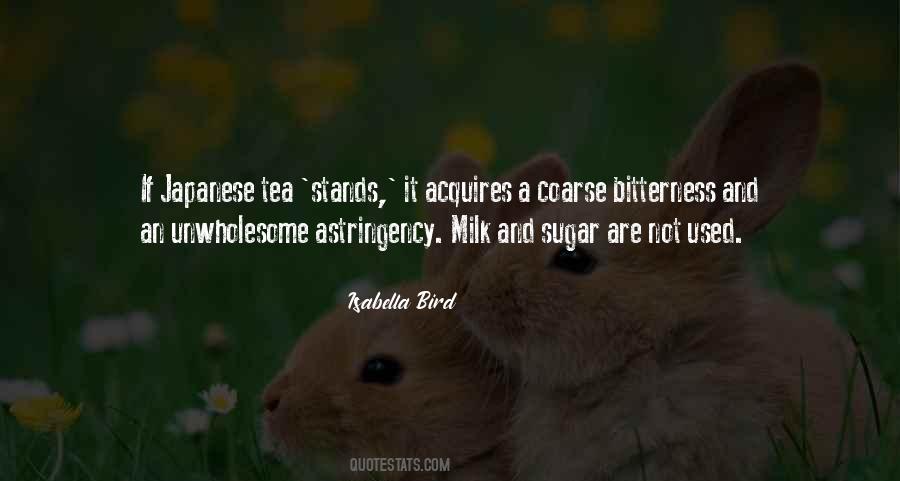 Japanese Tea Quotes #420607