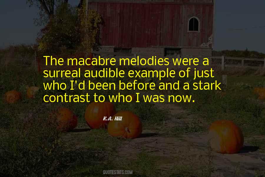 Quotes About The Macabre #1624657