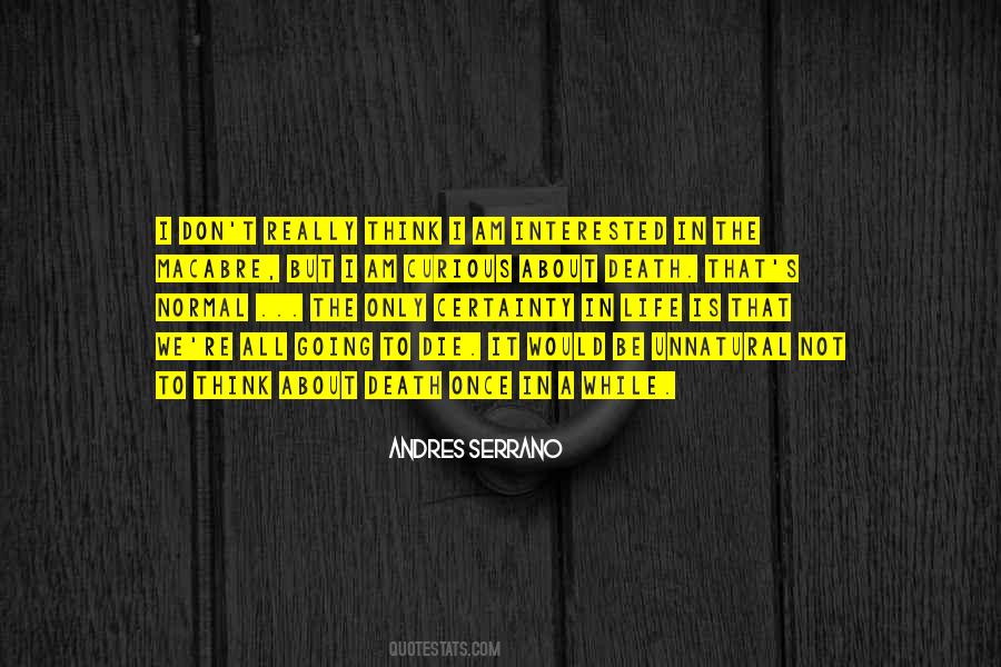 Quotes About The Macabre #1790965