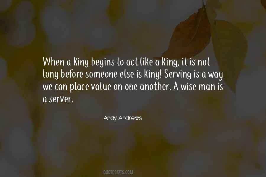 Like A King Quotes #535279
