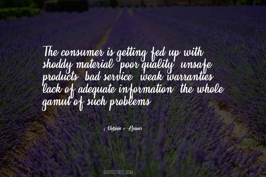Consumer Service Quotes #1318271