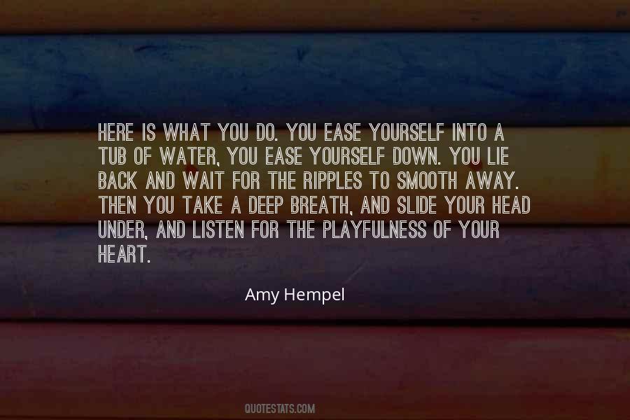 Listen To Your Heart Not Your Head Quotes #1856478