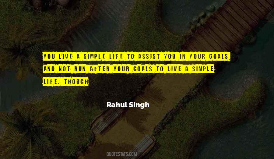Live Life Simple Quotes #997697