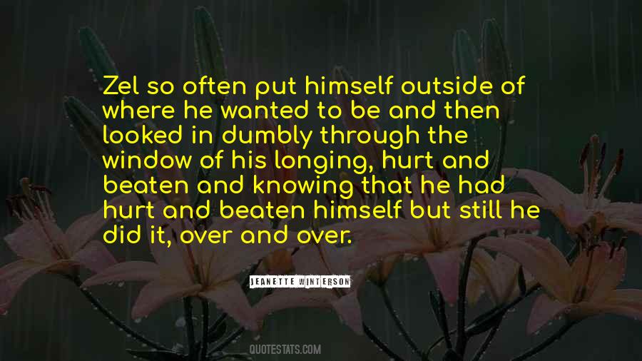 You Hurt Me Without Knowing Quotes #1232319