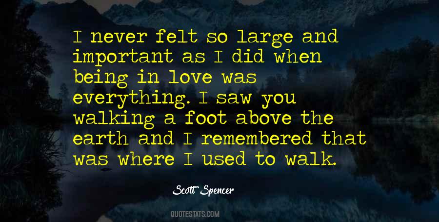 I Love Walking Quotes #544730