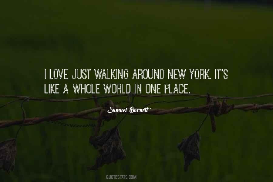 I Love Walking Quotes #859291