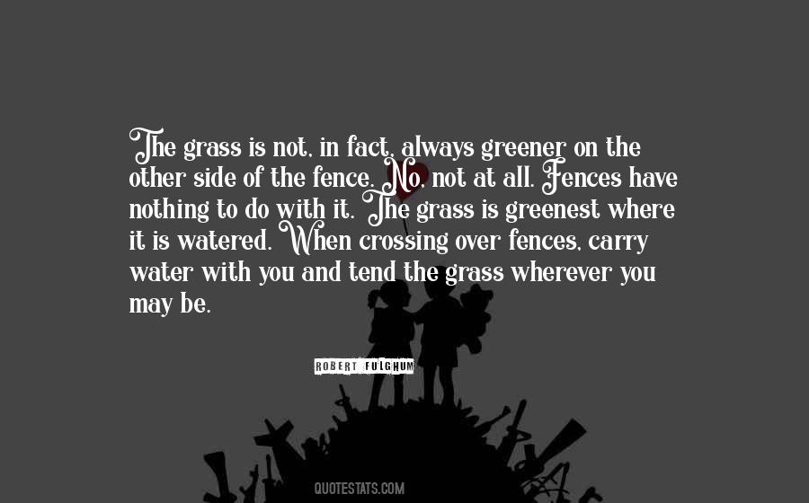 Grass On The Other Side Quotes #1634209