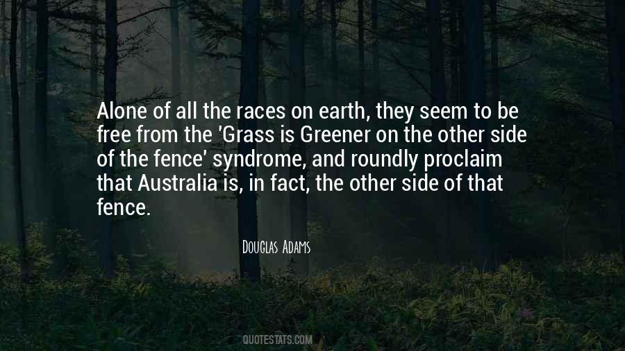 Grass On The Other Side Quotes #1849177