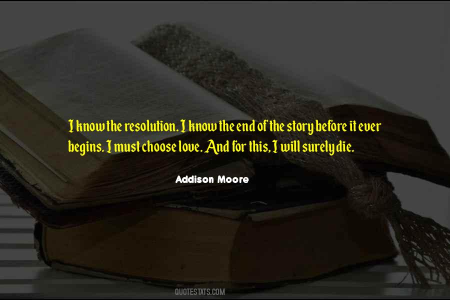 End Love Story Quotes #795684