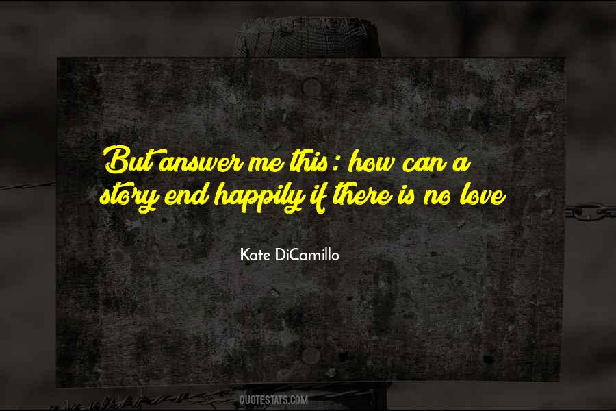 End Love Story Quotes #960878
