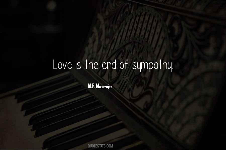 Love Sympathy Quotes #69744