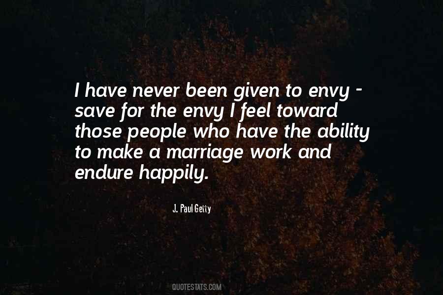 Nothing To Envy Quotes #22219