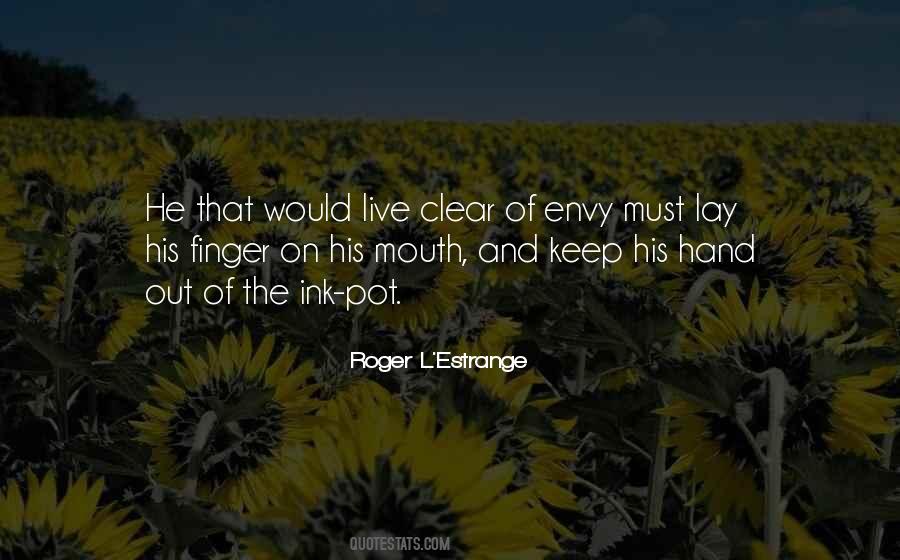 Nothing To Envy Quotes #62867