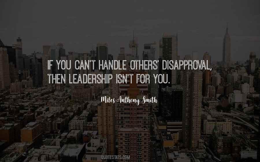 Leadership Sacrifice Quotes #959656