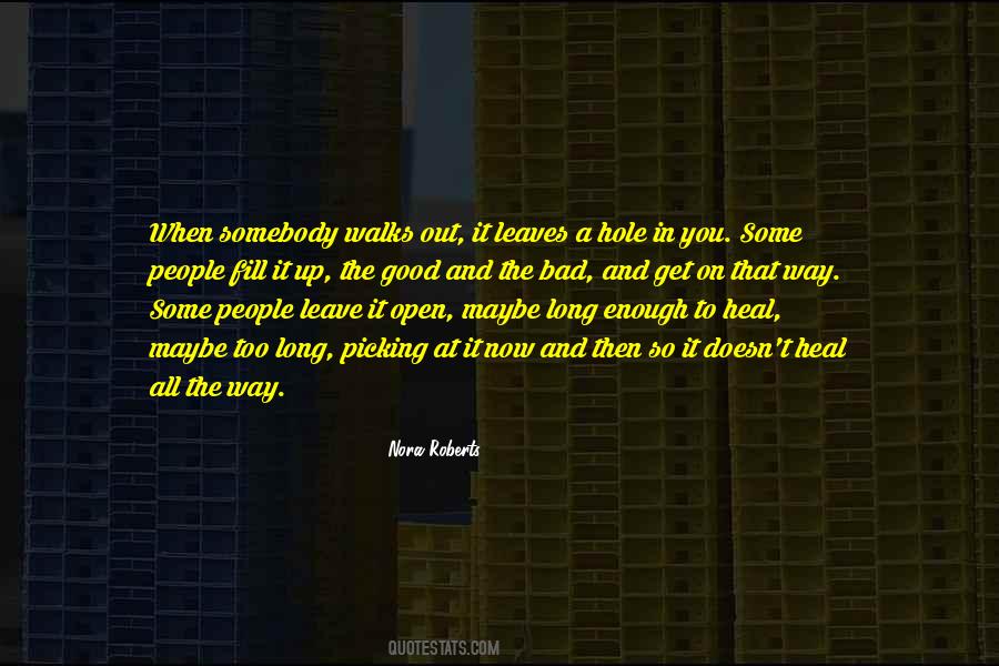 Leave People Quotes #628174