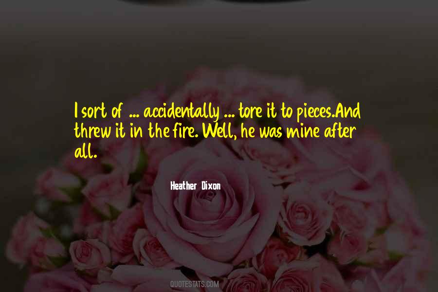 After Fire Quotes #1821709