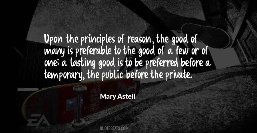 Quotes About The Public Good #60771