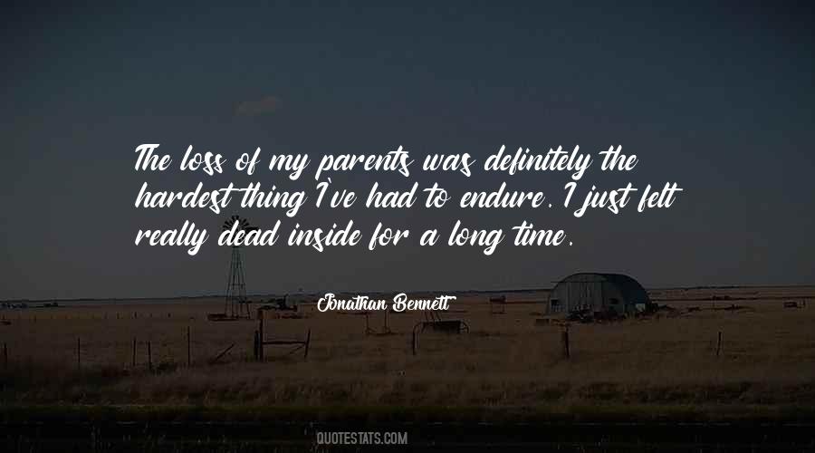 The Loss Of A Parent Quotes #1854360