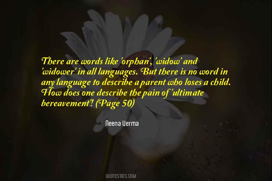 The Loss Of A Parent Quotes #947249