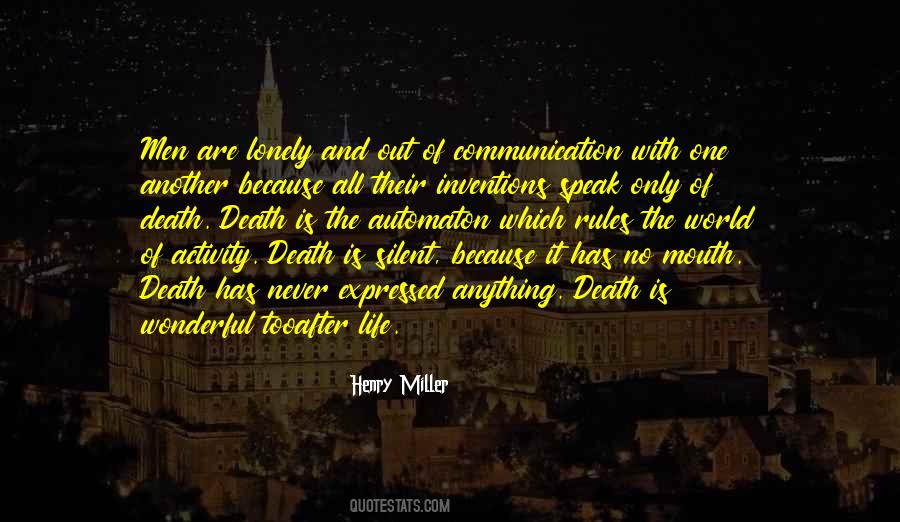 Silent Mouth Quotes #1725657
