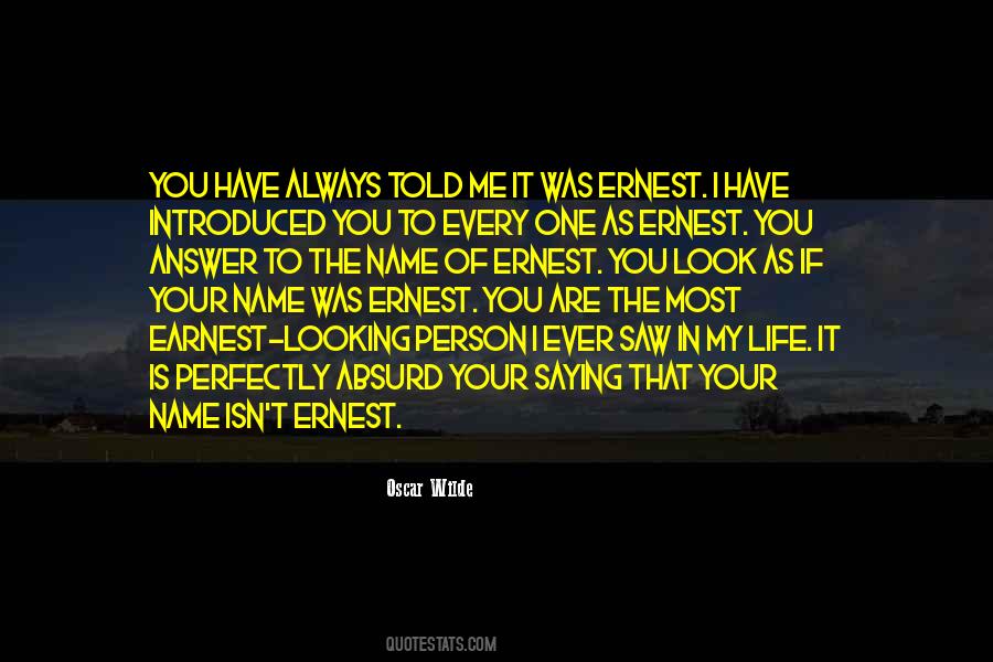 You Are In My Life Quotes #1300898