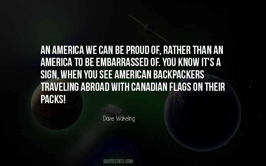 Proud Of America Quotes #215690