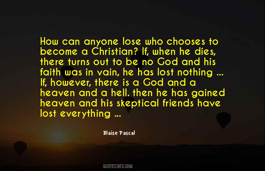 Friends Faith Quotes #1327924