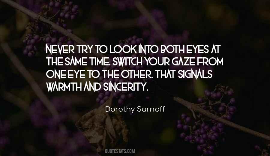 Quotes About Both Eyes #61156