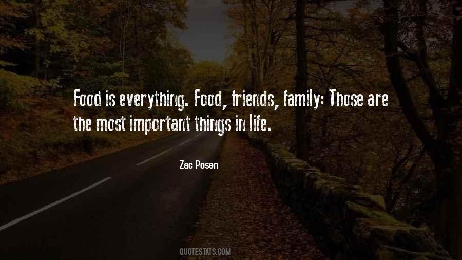 Food Friends And Family Quotes #272912