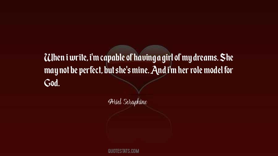 Quotes About Girl Of My Dreams #1176109