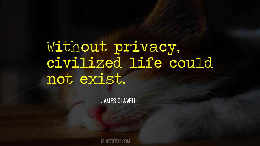 Life Privacy Quotes #149733