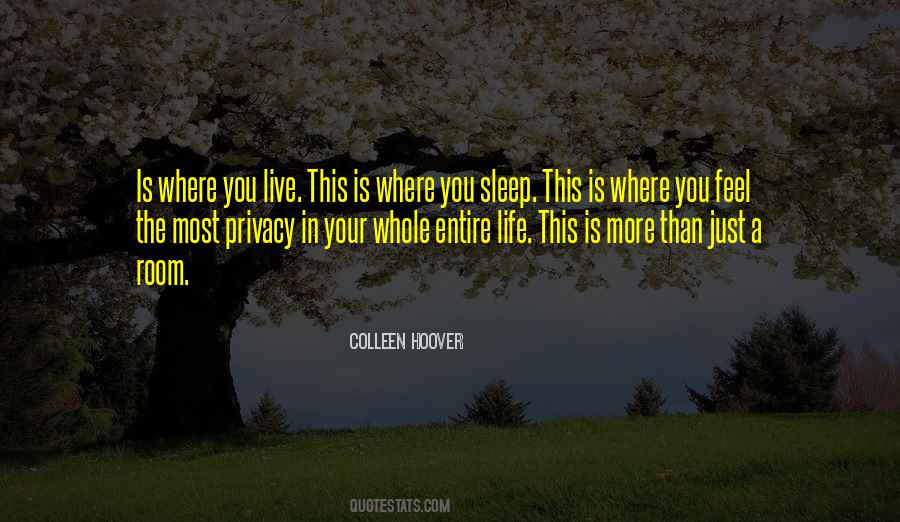 Life Privacy Quotes #35453