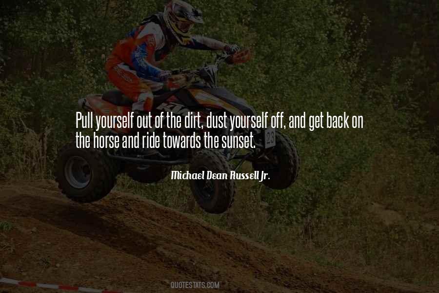 Get Back On That Horse Quotes #670966