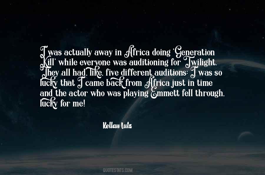 Generation Kill Quotes #1521082