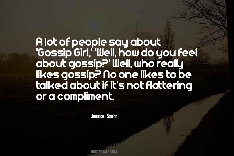 Quotes About Girl Gossip #930925