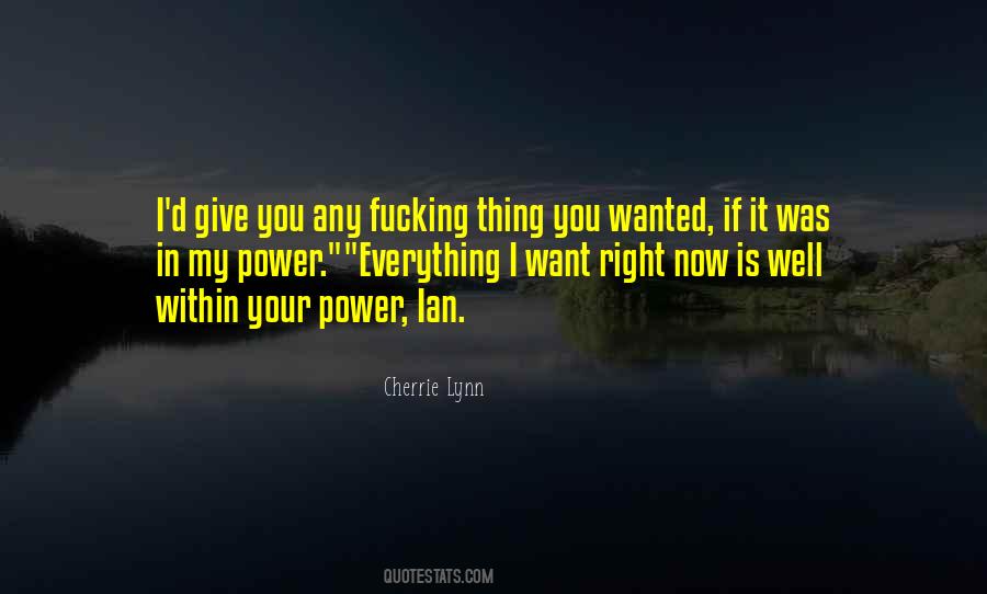 Power Is Within You Quotes #452971