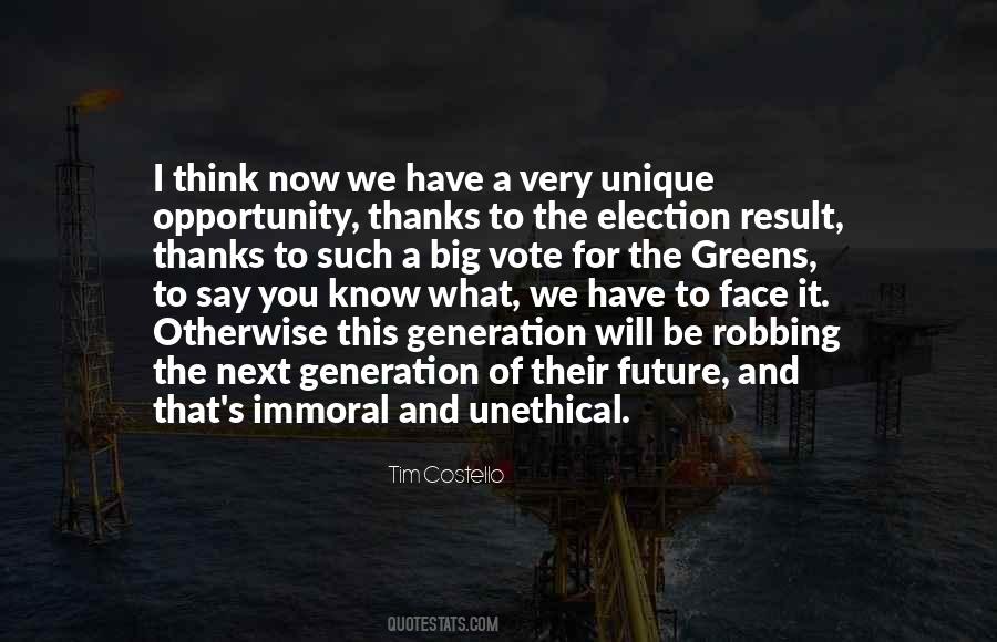 Generation Next Quotes #217998