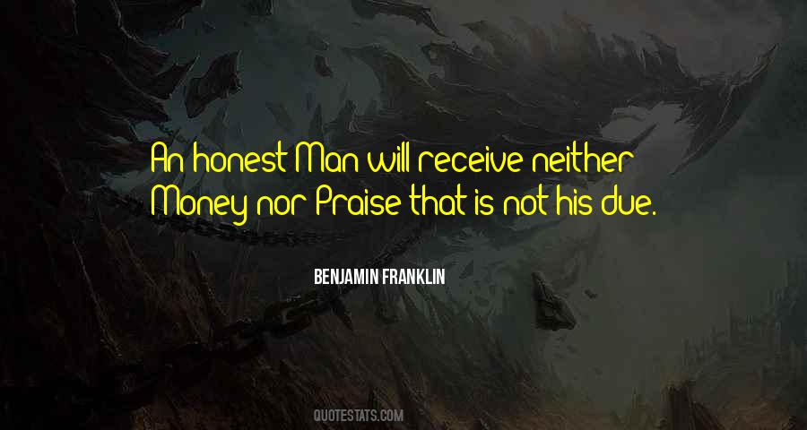 Honest Money Quotes #1418125