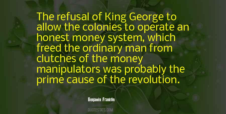 Honest Money Quotes #1671771